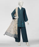 Junaid Jamshaid  JLS-S-26-783/S Pagoda Chic-5 Teal Pre Winter Collection 2026