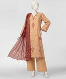 Junaid Jamshaid  JLS-S-26-787/S Greek-3 Coffee Pre Winter Collection 2026