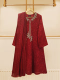 Agha Noor 3 Piece - Pure Cotton Net Embroidered S108751 Prets 2024