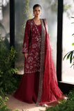 Afrozeh Yalira La Fuchsia Festive Collection 2025