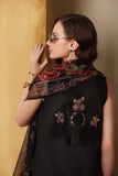 Saadia Asad D5 - Raven Black Noor Luxury Eid Schiffli Laserkari - Vol 2 2026