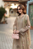 Saadia Asad D3 - B - Soft Mocha Noor Luxe Chikankari 2026