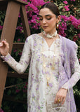 Crimson Lavender Fall - D5B Tasawar Luxe Lawn 2025