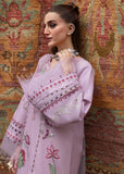 Crimson Mirror Garden - D3B Tasawar Luxe Lawn 2025