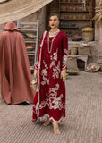 Crimson One True Love - D6A Tasawar Luxe Lawn 2025