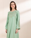 Sapphire Embroidered Cotton Jacquard Shirt 2PRS25V311ST Eid 1 RTW 2025