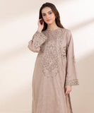 Sapphire Embroidered Cotton Jacquard Shirt 2PRS25V313SD Eid 1 RTW 2025