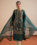 Sapphire Embroidered Cotton Jacquard Shirt 2PRS25V315SD Eid 1 RTW 2025