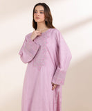 Sapphire Embroidered Cotton Jacquard Shirt 2PRST25V38ST Eid 1 RTW 2025
