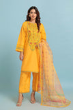 Bonanza Satrangi Yellow Delight - 3 PC (2S24E3P240) Summer Collection 2025