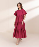 Sapphire Crosshatch Tier Dress 2STD25V237ST Eid 1 RTW 2025