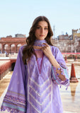 Kahf Premium KPS-6A Najam Aangan Prints Chiffon Collection 2026