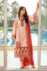 PM-22017 Gul Ahmed Online Premium Lawn Chiffon 2022