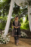 Dhanak SS25DU-3209 BLACK  Jardin Festive Collection 2026