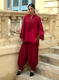 Zainab Chottani Crimson Cascade Eid Edit 2026