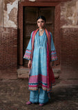 Kahf Premium KPS-7B Shabnam Aangan Prints Chiffon Collection 2026
