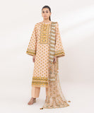 Sapphire  3 Piece Embroidered Cambric Suit 3PEDY24DFV53 Intermix Collection 2024
