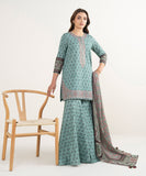 Sapphire U3PEJQS26V16 Embroidered Jacquard Suit Eid 1 2026