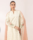 Sapphire  3 Piece Embroidered Jacquard Suit 3PEST24V53UC Intermix Collection 2024