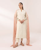 Sapphire  3 Piece Embroidered Jacquard Suit 3PEST24V53UC Intermix Collection 2024
