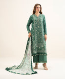 Sapphire U3FEBUS26V11 Embroidered Cotton Satin Suit Eid 1 2026