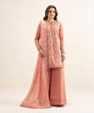 Sapphire 3PESUS26V140 Embroidered Cotton Jacquard Suit Eid 1 2026