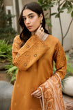 Farasha Golden Dusk Summer Weaves Embroidered lawn 2025