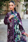 Farasha Online Plum Allure Summer Weaves Embroidered lawn 2025