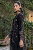 Farasha Online Black Rose Summer Weaves Embroidered lawn 2025