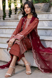 Farasha Online Russet Dusk Summer Weaves Embroidered lawn 2025