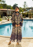 Elaf Premium ELK-08B Azzurro Print Chikankari Collection 2025