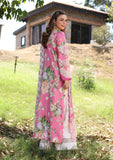 Elaf Premium ECK-03B Pink Muse Print Chikankari Collection 2024