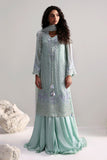 Afrozeh Elysia Slate Luxury Pret 2025