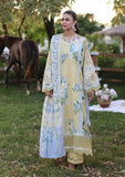 Elaf Premium ECK-05A Citrus Crush Print Chikankari Collection 2024