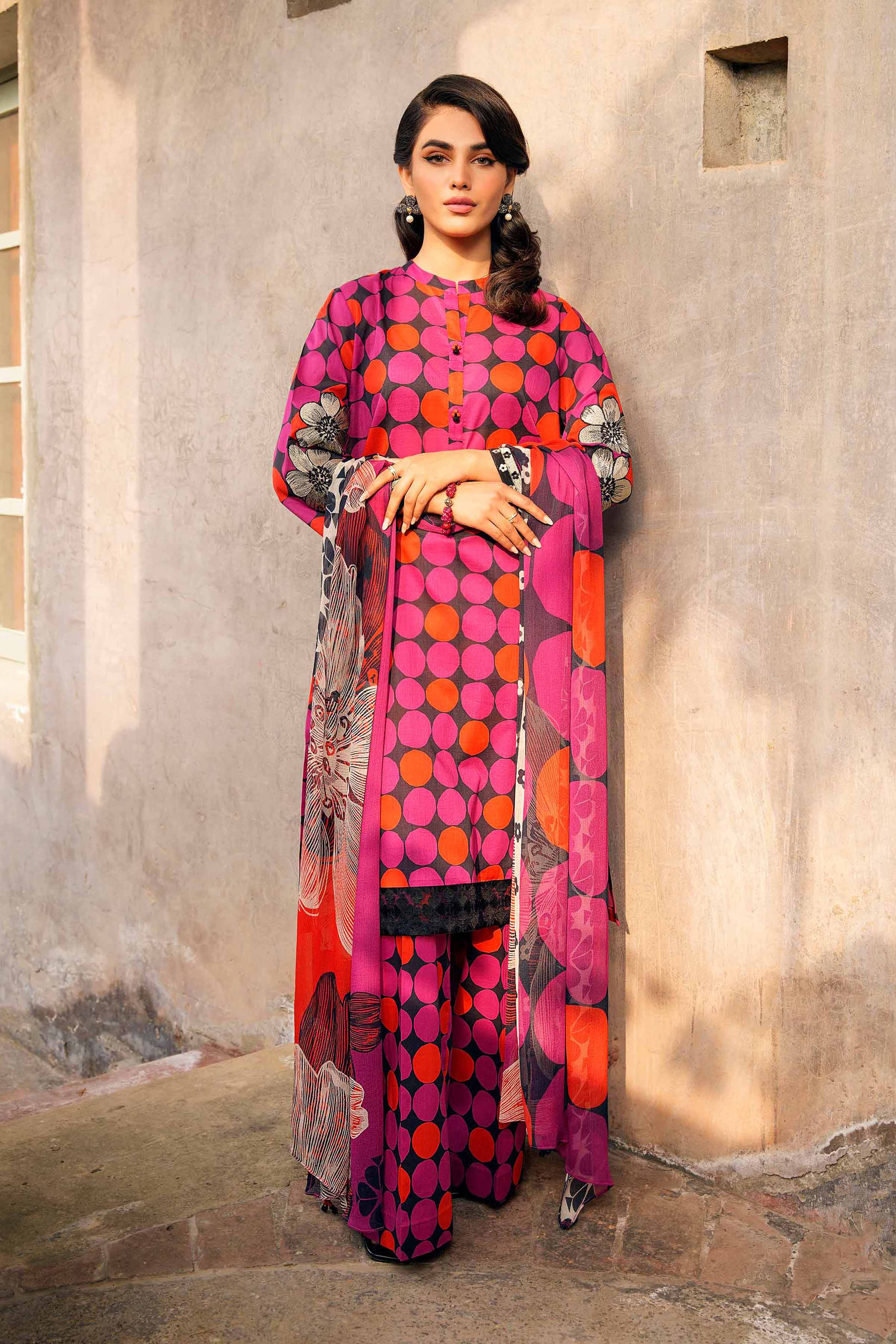 Noore Eid by Panache Women RTW Embroidered Raw Silk 3 Piece Suit Misha - Eid Collection main image 1