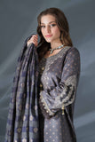 Nishat Linen 3 Piece - Gold Printed Embroidered Suit - 42401370 Eid Ul Adha Collection 2024
