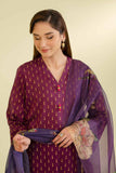 Nishat Linen 3 Piece - Gold Printed Embroidered Suit - 42401392 Eid Ul Adha Collection 2024