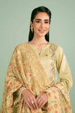 Nishat Linen 3 Piece - Printed Embroidered Suit - 42401401 Eid Ul Adha Collection 2024