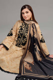 Nishat Linen 3 Piece - Printed Embroidered Suit - 42402042 Mono Edition 2024