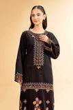 Nishat Linen 2 Piece - Dyed Embroidered Suit - 42501001 Embroidered Eid Lawn Collection 0