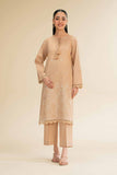 Nishat Linen 2 Piece - Dyed Embroidered Suit - 42501008 Embroidered Eid Lawn Collection 0