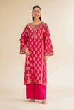 Nishat Linen 2 Piece - Jacquard Embroidered Suit - 42501021 Embroidered Eid Lawn Collection 0