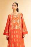 Nishat Linen 2 Piece - Jacquard Embroidered Suit - 42501022 Embroidered Eid Lawn Collection 0