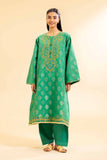 Nishat Linen 2 Piece - Jacquard Embroidered Suit - 42501023 Embroidered Eid Lawn Collection 0