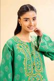 Nishat Linen 2 Piece - Jacquard Embroidered Suit - 42501023 Embroidered Eid Lawn Collection 0