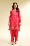 Nishat Linen 2 Piece - Jacquard Embroidered Suit - 42501025 Embroidered Eid Lawn Collection 0