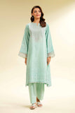 Nishat Linen 2 Piece - Jacquard Embroidered Suit - 42501027 Embroidered Eid Lawn Collection 0
