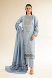 Nishat Linen 3 Piece - Jacquard Embroidered Suit - 42501043 Embroidered Eid Lawn Collection 0