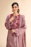 Nishat Linen 3 Piece - Jacquard Embroidered Suit - 42501047 Spring Summer Prints 2025