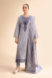 Nishat Linen 3 Piece - Jacquard Embroidered Suit - 42501048 Spring Summer Prints 2025